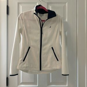 Nautica Light Weight Fleece Jacket Size Small